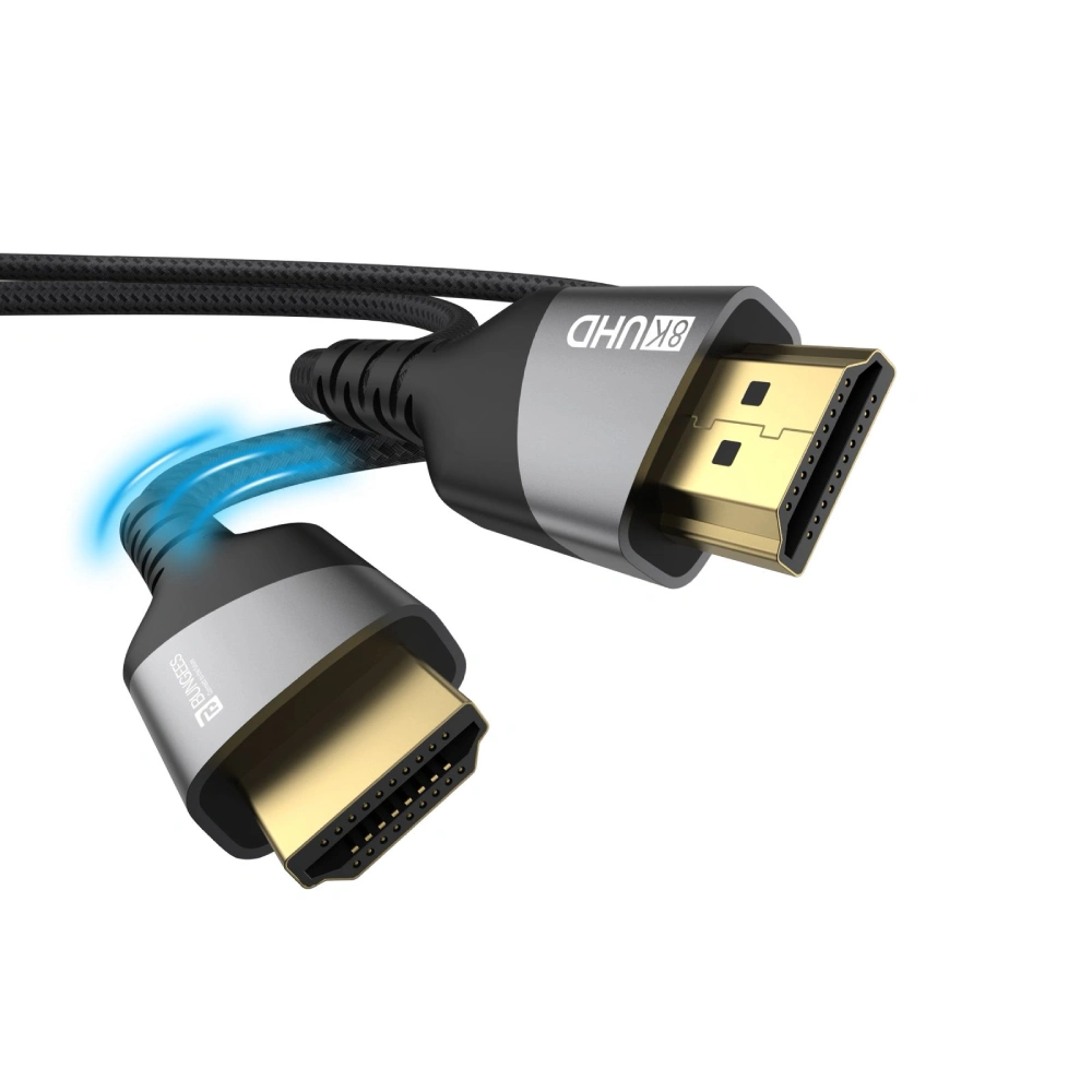 Bungees HDMI Cable 5m 8K 60Hz 2160P With Ethernet 48 Gbps Speed view 3